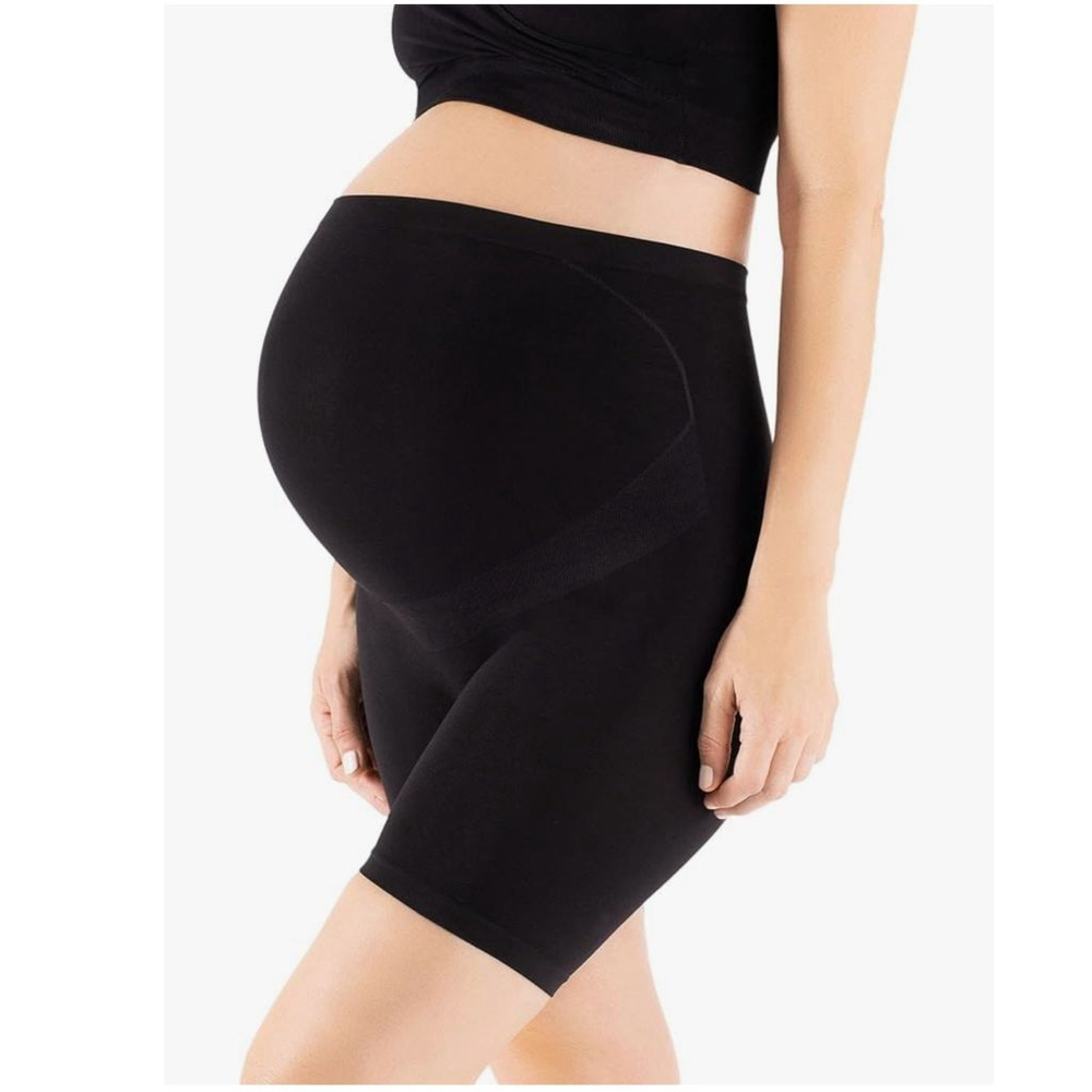 Belly Bandit Thigh Disguise Maternity Support Shorts - Smoothing Anti-Chafing L